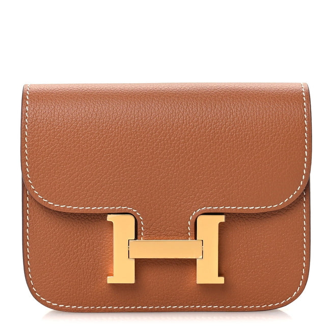 Evercolor Bi-Color Constance Slim Wallet Gold Lime Hover Image