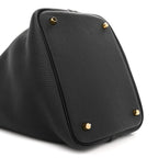 Taurillon Clemence Picotin Lock 22 MM Black