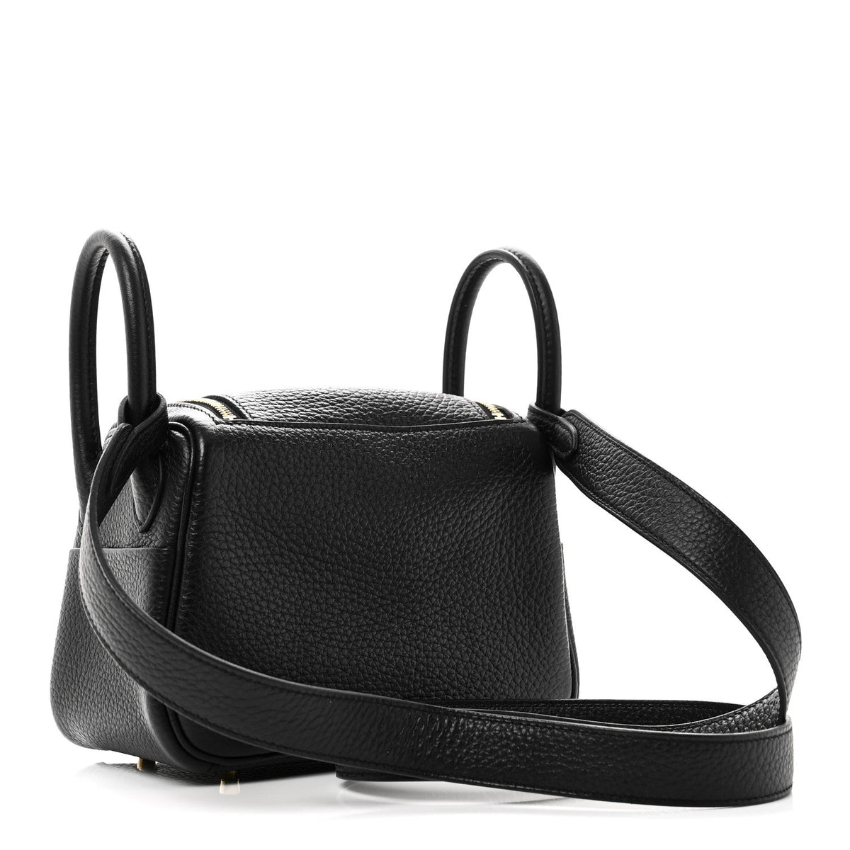 Taurillon Clemence Mini Lindy 20 Black