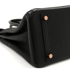 Togo Birkin 25 Black