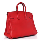 Epsom BIRKIN 25 Rouge Casaque