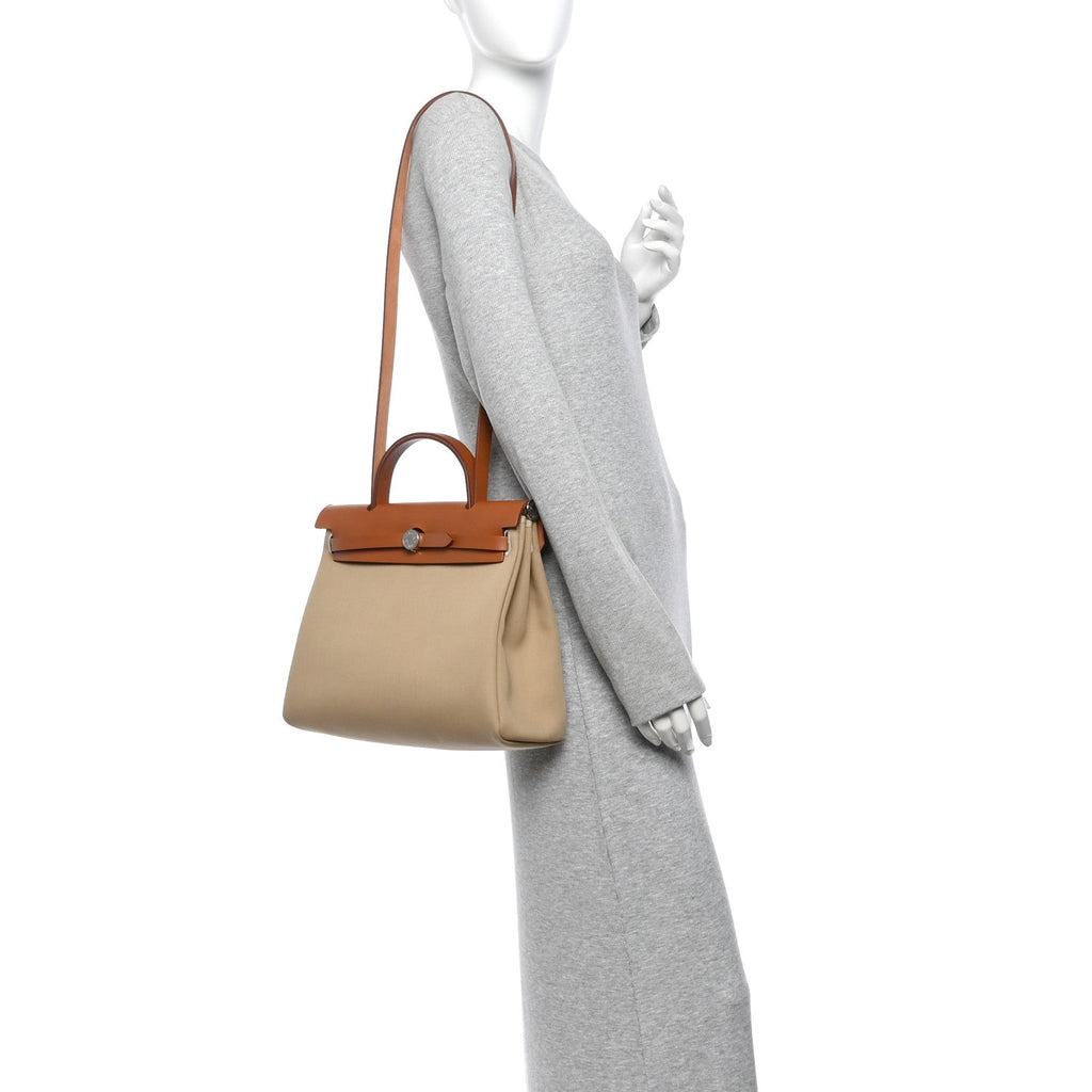 Vache Hunter Toile Herbag Zip 31 PM Trench Gold