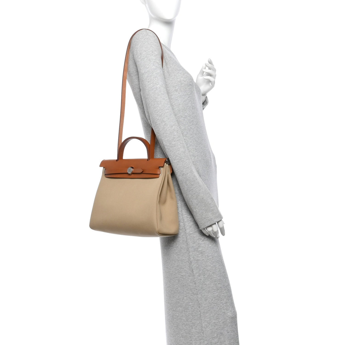 Vache Hunter Toile Herbag Zip 31 PM Trench Gold