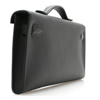 Swift Kelly Cut Clutch Pochette Black