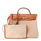 Vache Hunter Criss Viking Herbag Zip Retourne 31 PM Ecru Beige Naturel