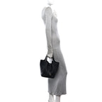 Taurillon Clemence Picotin Lock 22 MM Black