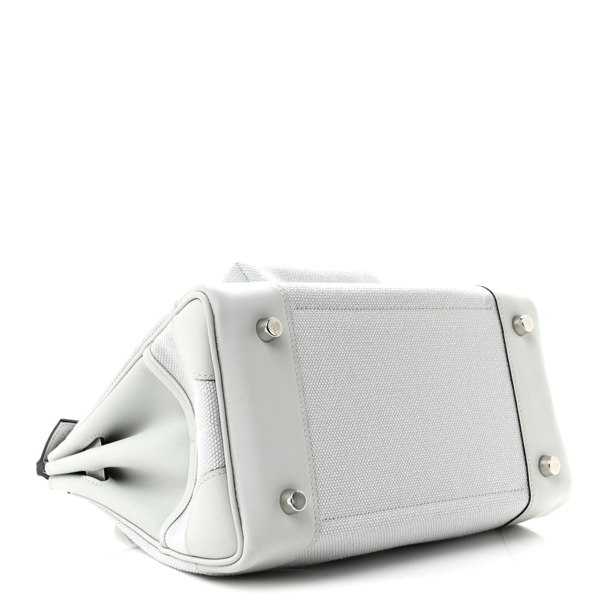 Toile Goeland Swift Cargo Birkin 25 Gris Platine