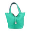 Taurillon Clemence Swift Eclat Picotin Lock 22 MM Menthe Vert Bosphore