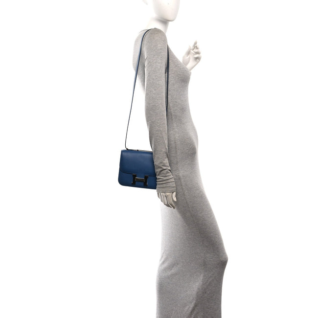 Epsom Constance Verso 18 Bleu Agate Gris Mouette Main Image