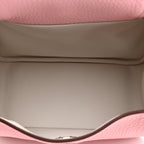Taurillon Clemence Verso Mini Lindy 20 Rose Sakura Gris Perle