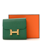 Epsom Constance Short Wallet Vert Vertigo