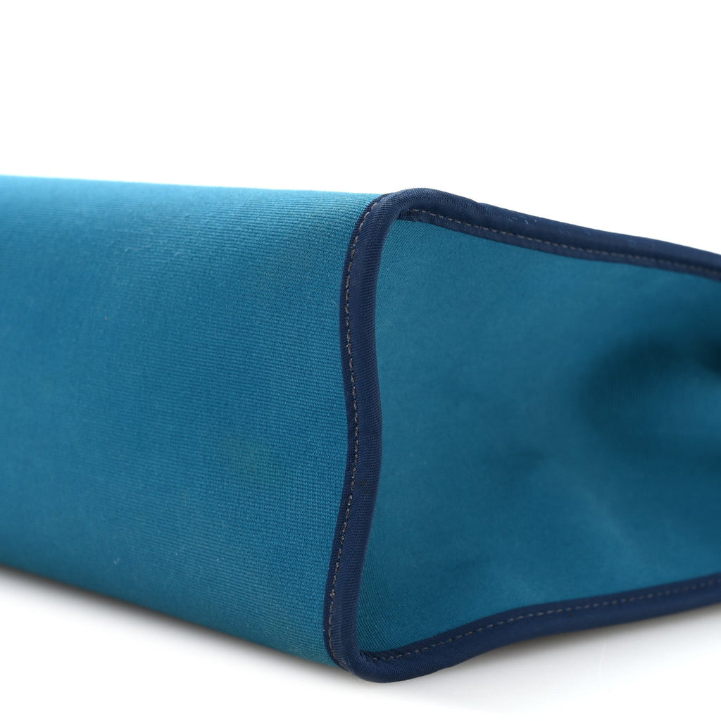 Toile Officier Vache Hunter Herbag Zip PM 31 Bleu Izmir Fauve