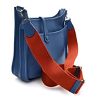 Taurillon Clemence Evelyne III PM Bleu Agate Cuivre
