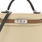 Epsom Tri-Color Mini Kelly Sellier 20 Craie Biscuit Gris Meyer