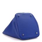 Taurillon Clemence Picotin Lock 18 PM Bleu Electrique
