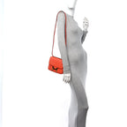 Matte Alligator Constance 18 Rouge Indien