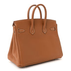 Togo Birkin 25 Gold