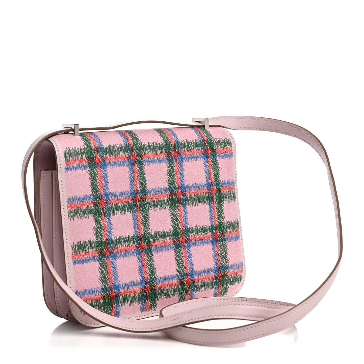 Swift Tartan Printed Constance 18 Mauve Pale