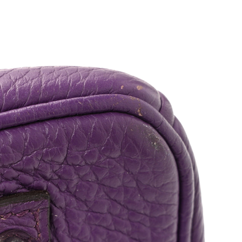 Taurillon Clemence Birkin 30 Ultraviolet