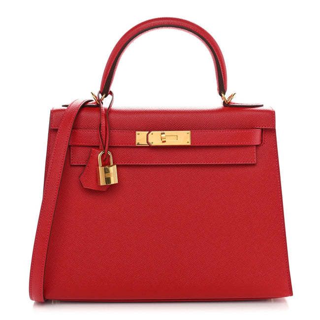 Epsom Kelly Sellier 28 Rouge Casaque Hover Image