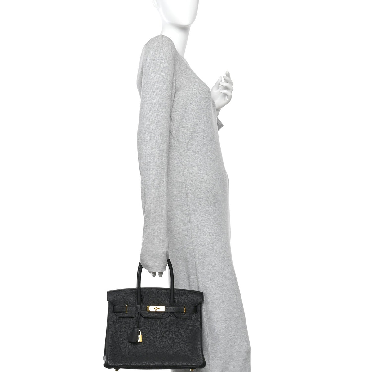 Togo Birkin 30 Black