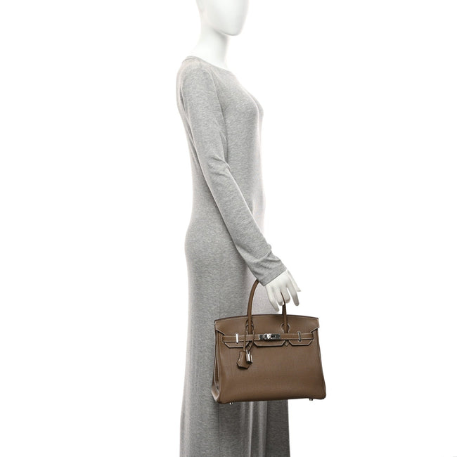 Togo Birkin 30 Etoupe Main Image