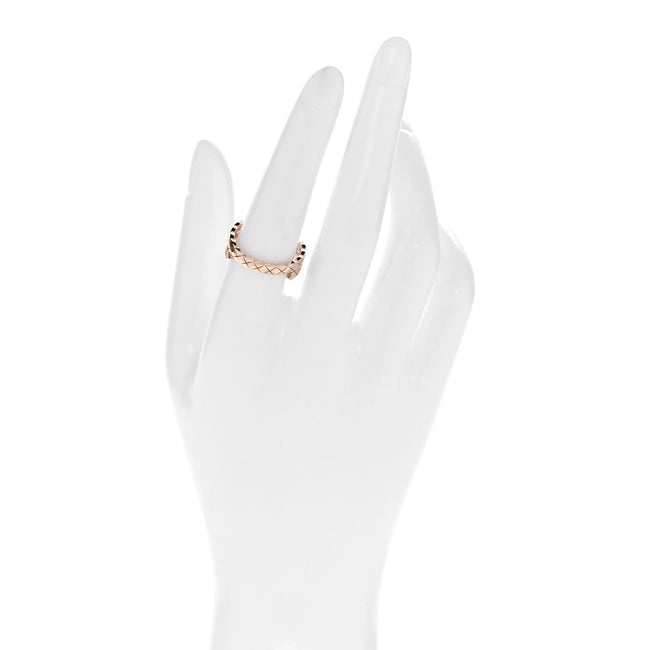 18K Beige Gold Diamond Small Coco Crush Toi Et Moi Ring 54 7 Main Image