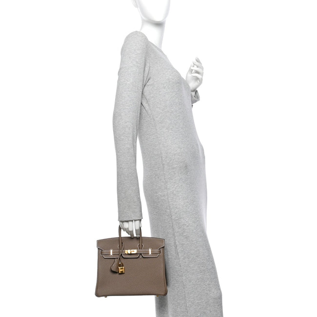 Togo Birkin 25 Etoupe Main Image