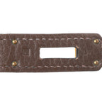 Taurillon Clemence Birkin 35 Cafe