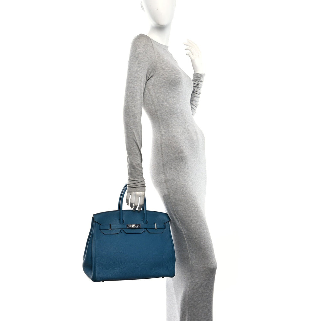 Togo Birkin 35 Cobalt
