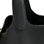 Taurillon Clemence Picotin Lock 22 MM Black