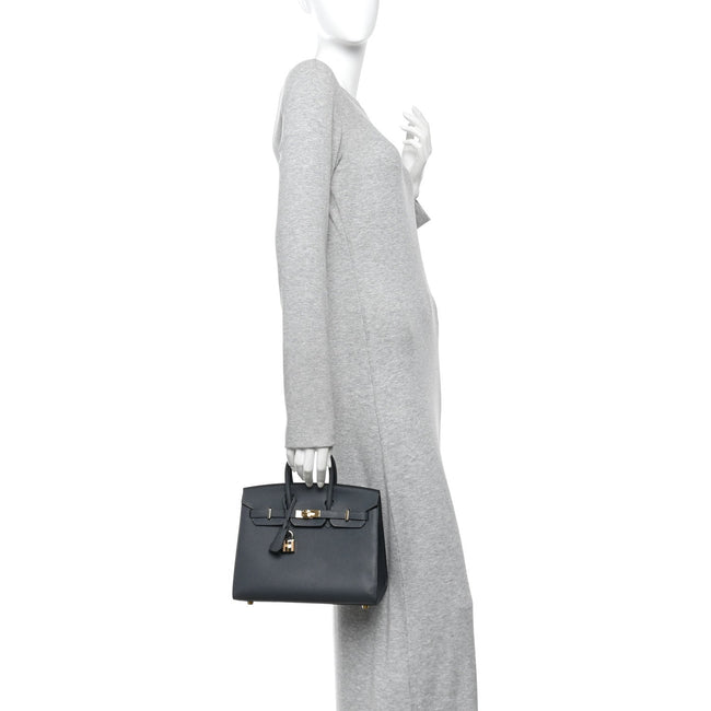 Epsom Birkin Sellier 25 Gris Misty Main Image