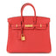 Togo Birkin 25 Rouge Pivoine