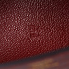 Shiny Alligator Constance Long Wallet Rouge Vif