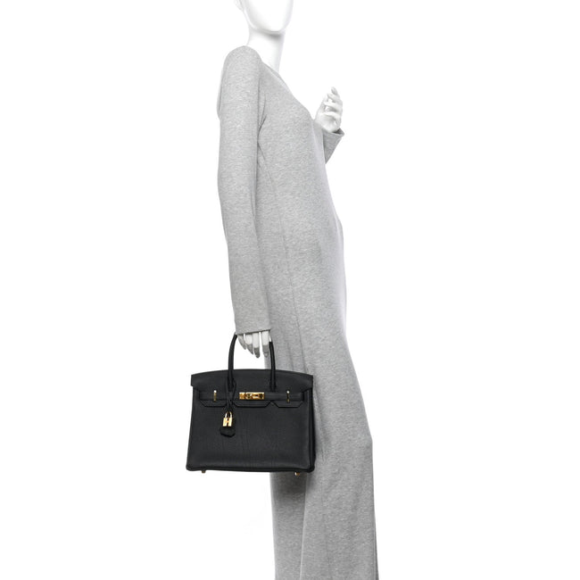 Togo Birkin 30 Black Main Image