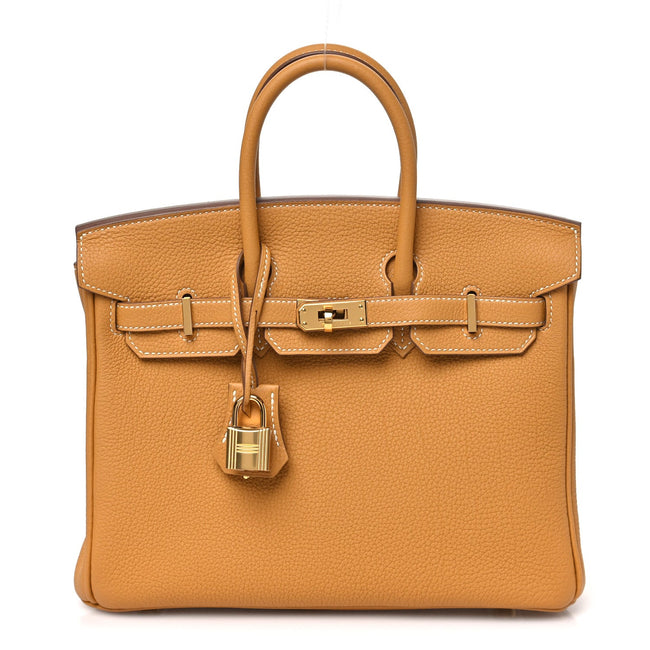 Togo Birkin 25 Natural Sable Hover Image