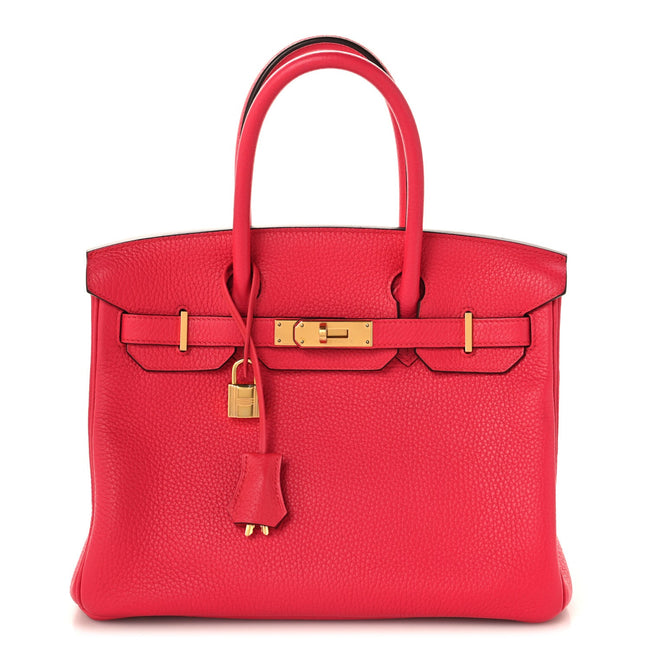 Togo Birkin 30 Rose Extreme Hover Image