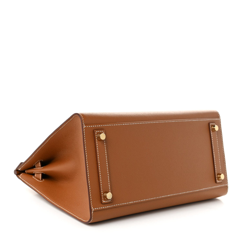 Epsom Birkin Sellier 30 Gold
