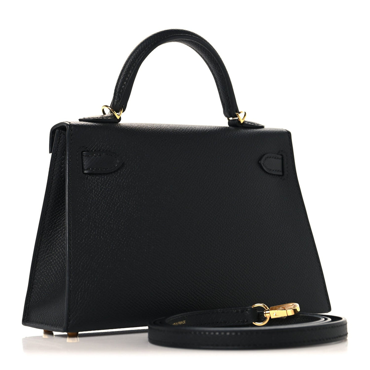 Epsom Mini Kelly Sellier 20 Black