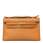 Swift Kelly Pochette Clutch Sesame