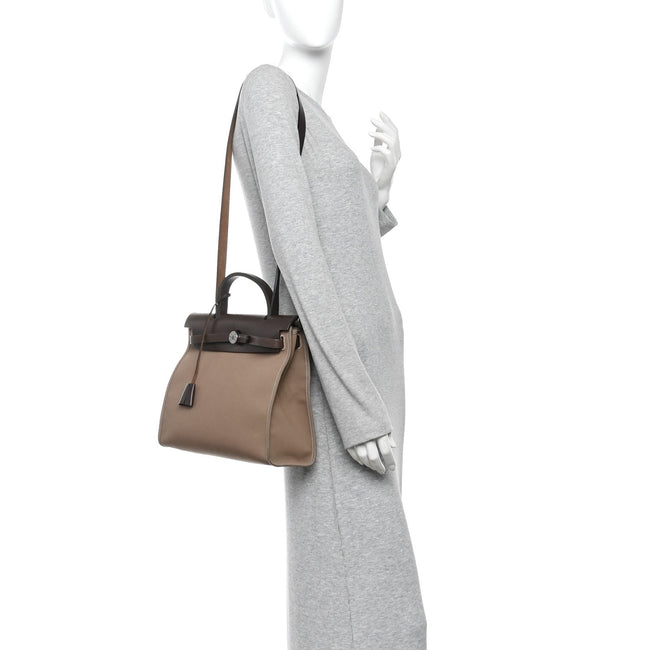 Toile Officier Vache Hunter Herbag Zip 31 PM Etoupe Ebene Main Image