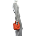 Taurillon Clemence Picotin Lock 22 MM Orange