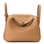 Taurillon Clemence Mini Lindy 20 Biscuit