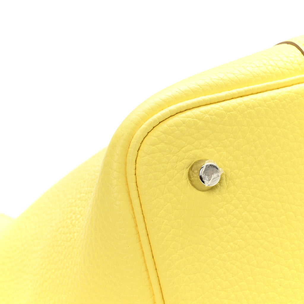 Taurillon Clemence Picotin Lock 22 MM Limoncello