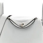 Taurillon Clemence Mini Lindy 20 Bleu Pale