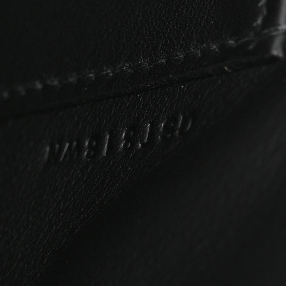 Swift Kelly Cut Clutch Pochette Black