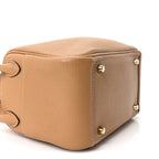 Taurillon Clemence Mini Lindy 20 Biscuit