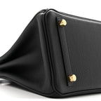 Togo Matte Alligator Birkin Touch 25 Black