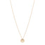 18K Yellow Gold Diamond Bouton de Camelia Pendant Necklace
