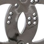 Ruthenium Crystal Star CC Earrings